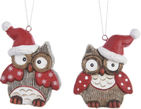 

Елочная игрушка Decoris, Сова в колпаке / 630465