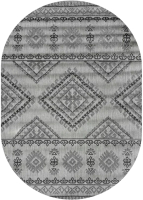 

Ковер, Viva B300A-SIYAH-KGRI-OVAL