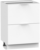 Шкаф-стол кухонный Интермебель Микс Топ ШСР 850-11-500 без столешницы (белый премиум) - 