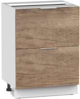 Шкаф-стол кухонный Интермебель Микс Топ ШСР 850-11-500 без столешницы (дуб каньон) - 