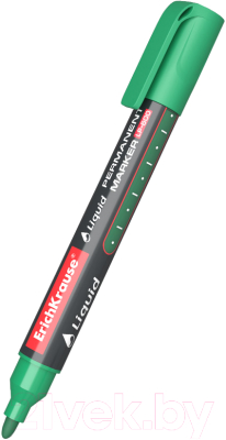 Изображение товара Маркер перманентный Erich Krause Liquid LP-600 / 56095 (зеленый)