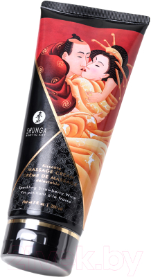 Изображение товара Эротическое массажное масло Shunga Sparkling Strawberry Wine / 274108 (200мл)