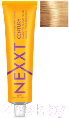 Крем-краска для волос Nexxt Professional Century Classic 9.33 (блондин насыщенный золотистый)