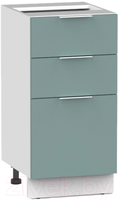 Шкаф-стол кухонный Интермебель Микс Топ ШСР 850-14-400 Без столешницы (сумеречный голубой)