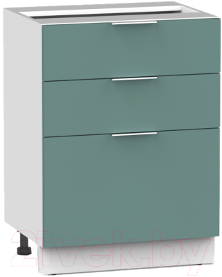 Шкаф-стол кухонный Интермебель Микс Топ ШСР 850-14-500 Без столешницы (сумеречный голубой)