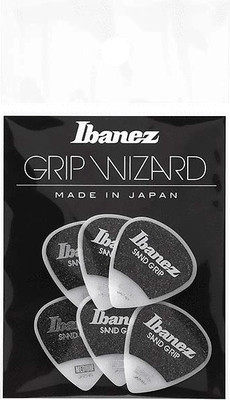 Набор медиаторов Ibanez Sand Grip PPA16MSG-WH (6шт) - 