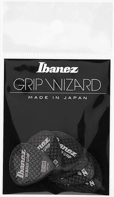 Набор медиаторов Ibanez Rubber Grip PPA16MRG-BK (6шт) - 