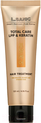 Маска для волос L.Sanic Total Care LPP & Keratin Hair Treatment (120мл)