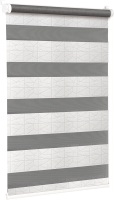 Рулонная штора Delfa Сантайм День-Ночь Роко МКД DN-43051 (34x160, светло-серый) - 