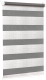 Рулонная штора Delfa Сантайм День-Ночь Poкo МКД DN-43051 (57x160, светло-серый) - 