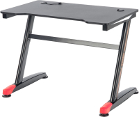 Геймерский стол Halmar B40 (черный/красный) - 