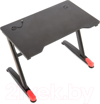 Геймерский стол Halmar B40 (черный/красный)