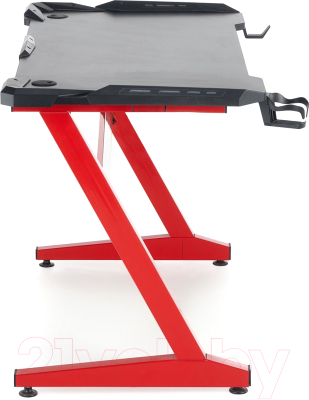 Геймерский стол Halmar B49 (красный/черный)