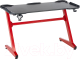 Геймерский стол Halmar B49 (красный/черный) - 