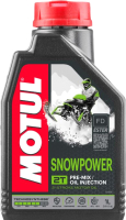 Моторное масло Motul SnowPower 2T / 105887 (1л) - 