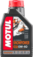 Моторное масло Motul SnowPower 4T 0W40 / 105891 (1л) - 