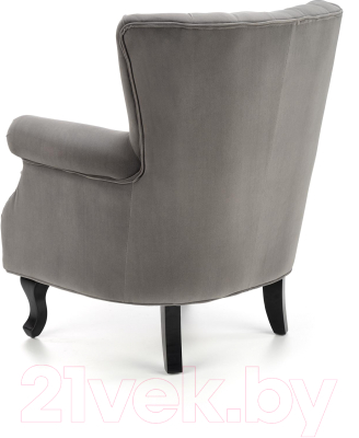 Кресло мягкое Halmar Titan (серый/черный)
