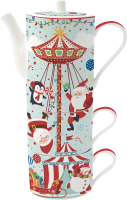 

Набор для чая/кофе Pozzi Milano, Santa's Carousel / R1346SCAR