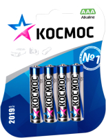 

Комплект батареек Космос, LR03-4BL