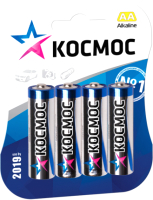 

Комплект батареек Космос, LR6-4BL