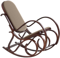 Кресло-качалка Halmar Max Bis Plus (коричневый/венге) - 