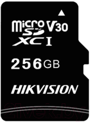 Карта памяти Hikvision MicroSDXC 256GB Class 10 SDHC UHS-I V30 / HS-TF-C1-256G