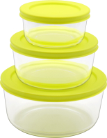 Набор контейнеров Appetite SL3RG (зеленый) - 