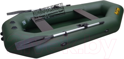 Изображение товара Надувная лодка Муссон S-250 (серо-синий)