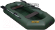 Миниатюра изображения товара Надувная лодка Муссон S-250 (серо-синий)