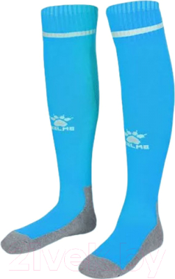 Гетры футбольные Kelme Adult Long Football Socks / 8101WZ5001-459 (L, голубой)