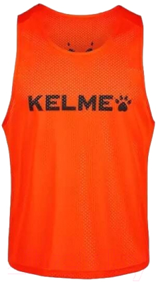 Манишка футбольная Kelme Kid Training Vest / 8051BX3001-932 (р.140, оранжевый)