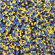 Грунт для аквариума АкваГрунт Смесь №11 / 7338 (1кг, синий/желтый/черный) - 