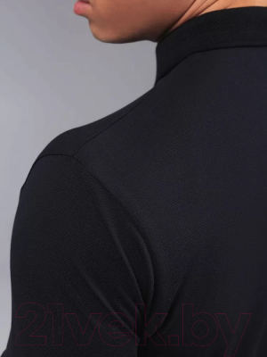 Футболка спортивная Kelme Short Sleeve Polo Shirt / 3801382-000 (XL, черный)