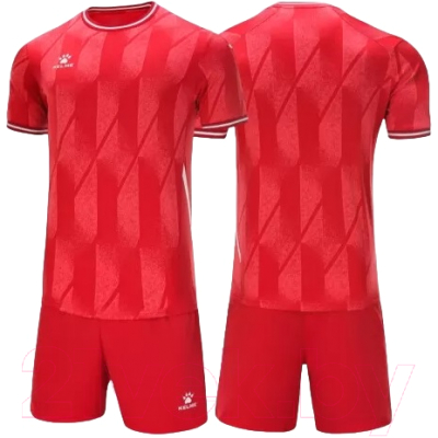 Футбольная форма Kelme Short-Sleeved Football Suit / 8251ZB1007-600 (M, красный)