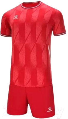 Футбольная форма Kelme Short-Sleeved Football Suit / 8251ZB1007-600 (XL, красный)