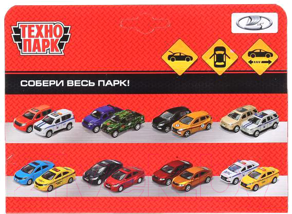 Автомобиль игрушечный Технопарк ВАЗ-2104 Жигули / 2104-12-RD — фото 6