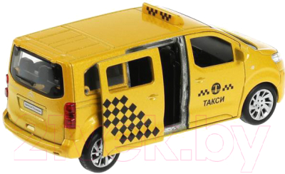 Автомобиль игрушечный Технопарк Citroen Space Tourer Такси / SPATOU-12TAX-YE