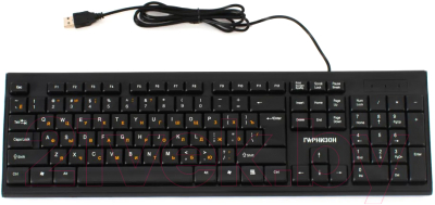 Клавиатура Гарнизон GK-130 (черный)