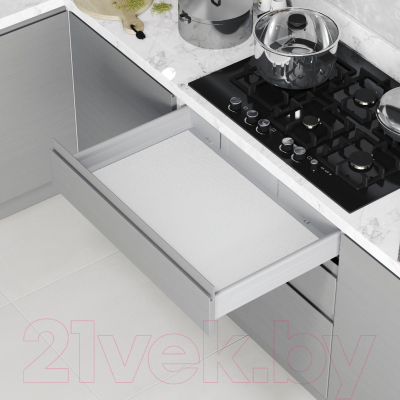 Коврик для кухонного ящика Starax S-2291-W (белый)