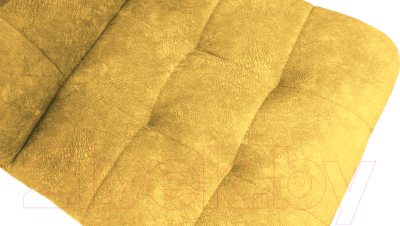 Стул ТриЯ Аспен К1С (белый матовый/микровелюр Wellmart Yellow)