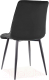 Миниатюра изображения товара Стул Signal Chic Matt (Velvet 99, черный/черный)