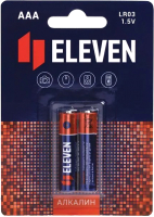 

Комплект батареек Eleven, AAA LR03 алкалиновая BC2