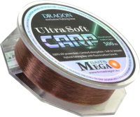 

Леска монофильная Dragon, Megabaits Ultra Soft Carp 300м 0.28мм