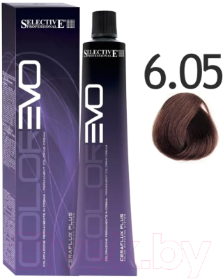 Крем-краска для волос Selective Professional Colorevo Земля сиены 6.05 / 84605 (100мл, темный блондин)