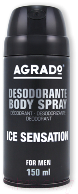 Дезодорант-спрей Agrado Ледянящая свежесть для мужчин (150мл)