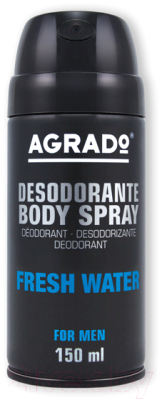 Дезодорант-спрей Agrado Свежесть водопада для мужчин (150мл)