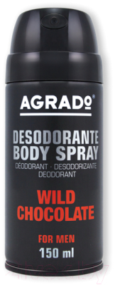 Дезодорант-спрей Agrado Дикий шоколад для мужчин (150мл)