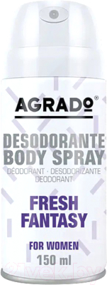 Дезодорант-спрей Agrado Освежающая фантазия для женщин (150мл)