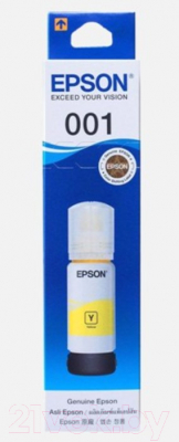 Контейнер с чернилами Epson 001 EcoTank (C13T03Y400) (желтый)