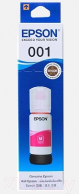 Контейнер с чернилами Epson 001 EcoTank (C13T03Y300) (пурпурный)